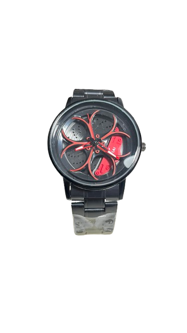 ساعت مچی رینگی فلزی رینگ چرخ متحرک