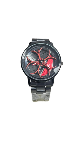 ساعت مچی رینگی فلزی رینگ چرخ متحرک