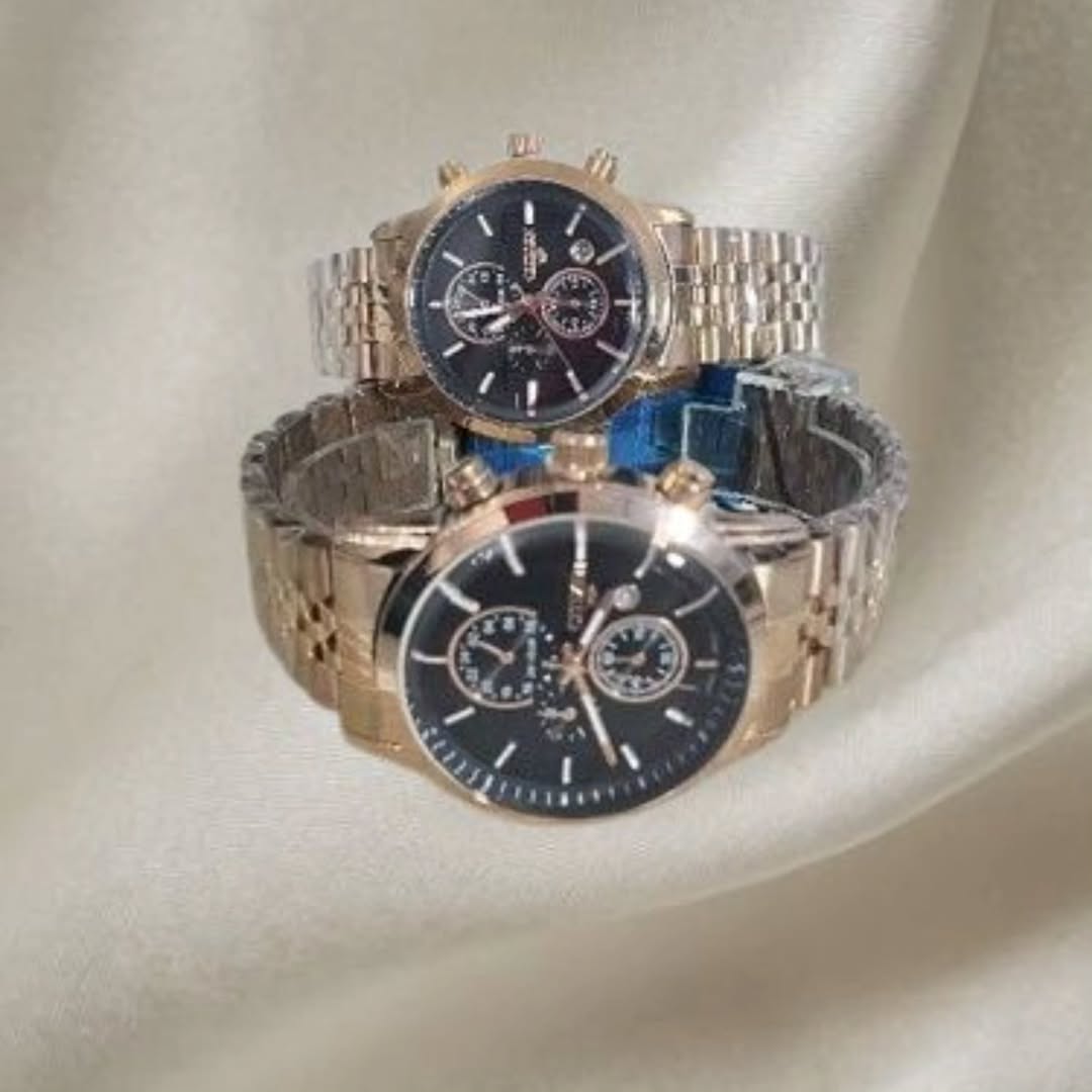 ساعت سیتیزن ست رزگلد طرح سه موتوره