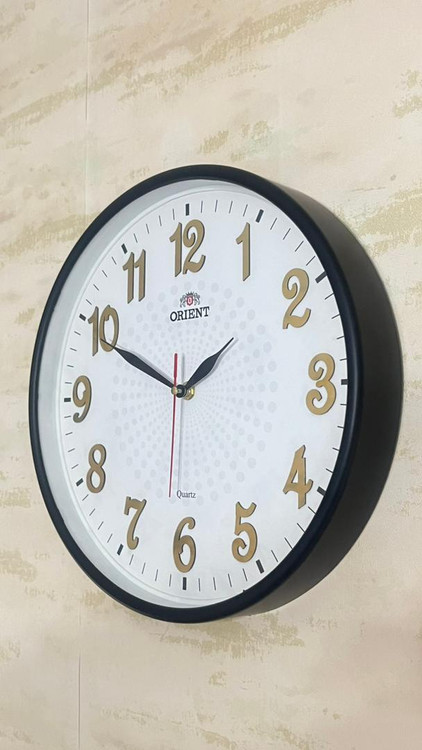 ساعت دیواری اورینت با موتور آرامگرد