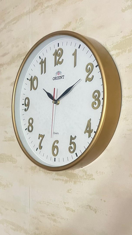 ساعت دیواری اورینت با موتور آرامگرد