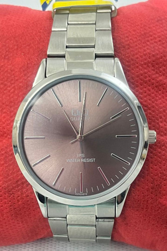 ساعت مچی مردانه کیو کیو استیل صفحه سورمه ای