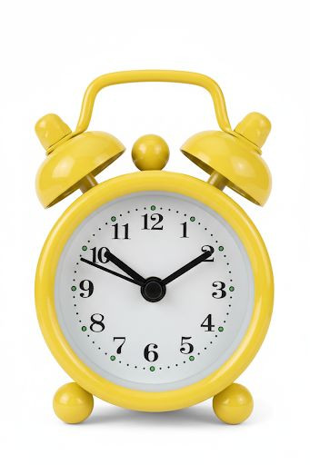 ساعت رومیزی زنگ دار طرح کوکی